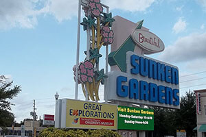 bothanical Sunken Gardens