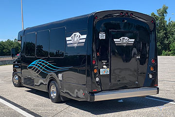 party bus exterior