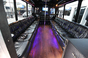 party bus interior