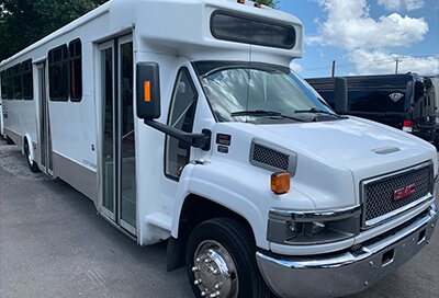 party bus exterior