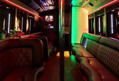 new port richey party bus interior